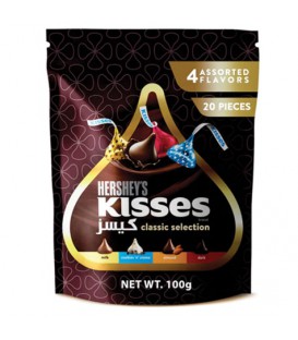 شکلات هرشیز کیسز شکلات مخلوط کلاسیک kisses