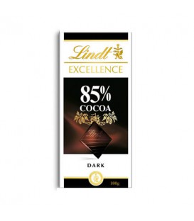 شکلات تخته ای تلخ 85% لینت 100 گرم Lindt