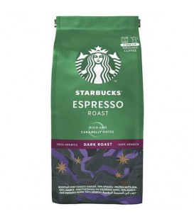 دانه قهوه استارباکس مدل starbucks espresso dark roast