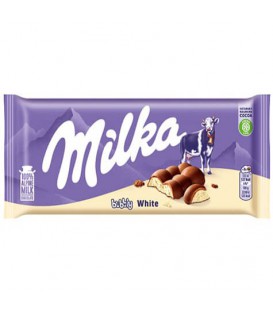 شکلات میلکا سفید حبابی MILKA گرم 95