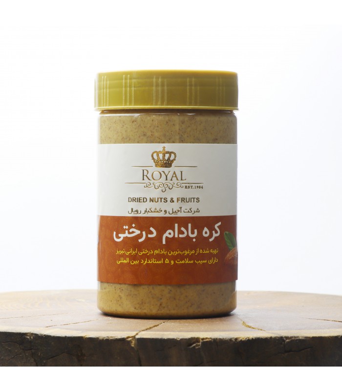 کره بادام درختی 600گرمی