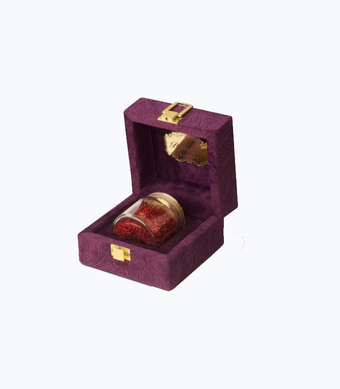 زعفران کادویی طرح ویولت بهرامن