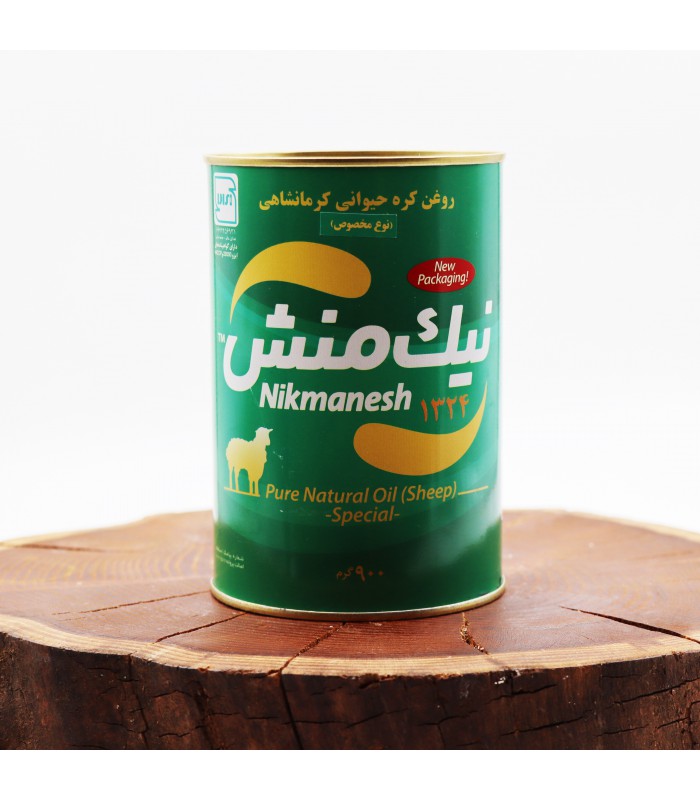 روغن حیوانی کرمانشاهی مخصوص یک لیتر نیک منش