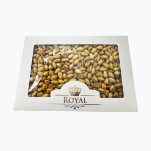 پسته اکبری زعفرانی کادویی رویال