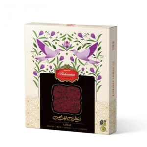 زعفران 2 مثقال کادویی قوطی بهرامن
