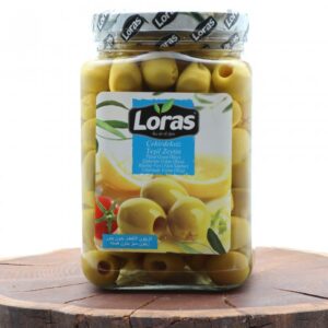 زیتون سبز بی هسته لوراس