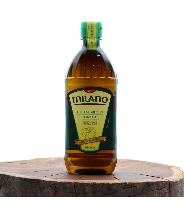 روغن زیتون 500 گرم بکر (با بو) میلانو Milano