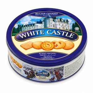 بیسکوییت کادویی white castle 680g