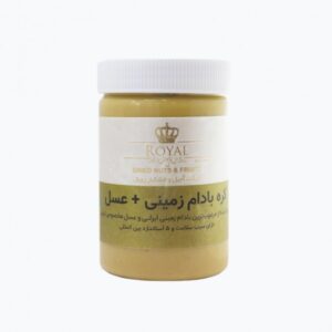 کره بادام زمینی+عسل رویال