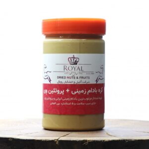کره بادام زمینی و پروتئین وی رویال