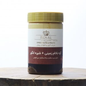 کره بادام زمینی + شیره انگور