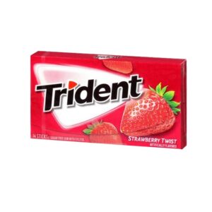 آدامس تریدنت با طعم توت فرنگی