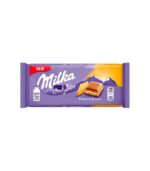 شکلات میلکا کرم و بیسکویت MILKA گرم 100