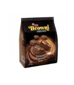 کیک لقمه ای شکلاتی بلا سس قهوه اتی براونی اینتنس Browni