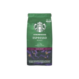 دانه قهوه استارباکس مدل starbucks espresso dark roast