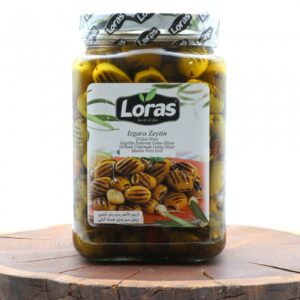 زیتون سبز بدون هسته کبابی (گریل شده) لوراس