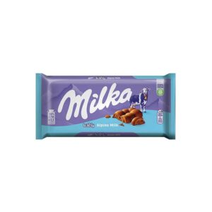 شکلات میلکا شیری مدل حبابی milka گرم 100