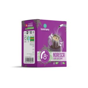 قهوه دمی بدون کافئین نورسکا 8 شب بن مانو