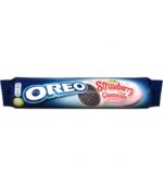 بیسکوییت اورئو با طعم چیز کیک توت فرنگی Oreo