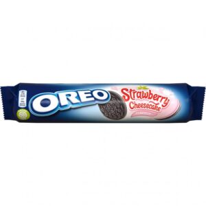 بیسکوییت اورئو با طعم چیز کیک توت فرنگی Oreo