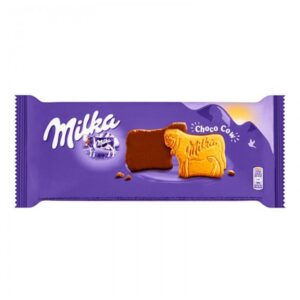 بیسکوییت شوکو کو با روکش شکلات میلکا milka