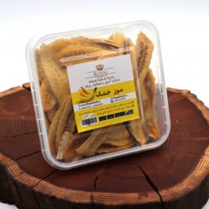 موز خشک بسته بندی 300 گرم