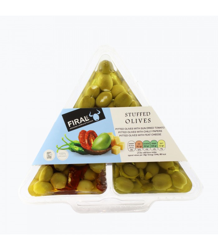 زیتون مغزدار فایرال تک 400 گرم