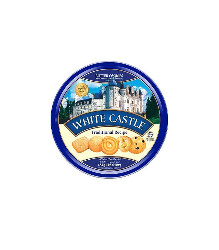 بیسکوییت کادویی white castle 454g