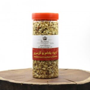 گرانولا بادام و کرنبری رویال