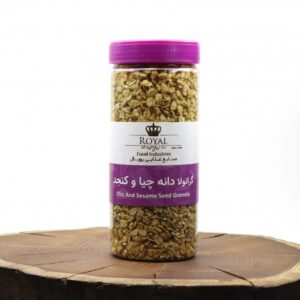 گرانولا دانه چیا و کنجد رویال