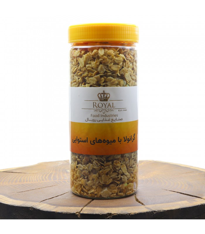 گرانولا با میوه های استوایی رویال