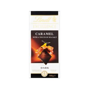 شکلات تلخ لینت کارامل نمکی Lindt