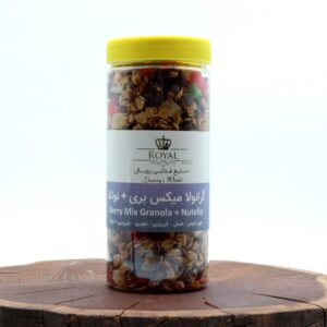 گرانولا میکس بری با نوتلا