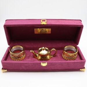 زعفران کادویی طرح مخمل بنفش رویال