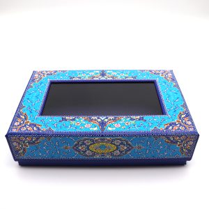 جعبه کادویی طرح پنجره میناکاری