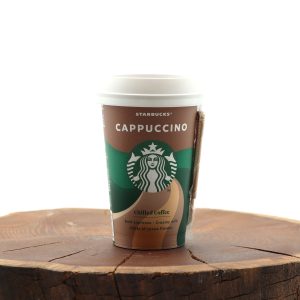 نوشیدنی استارباکس لیوانی با طعم کاپوچینو