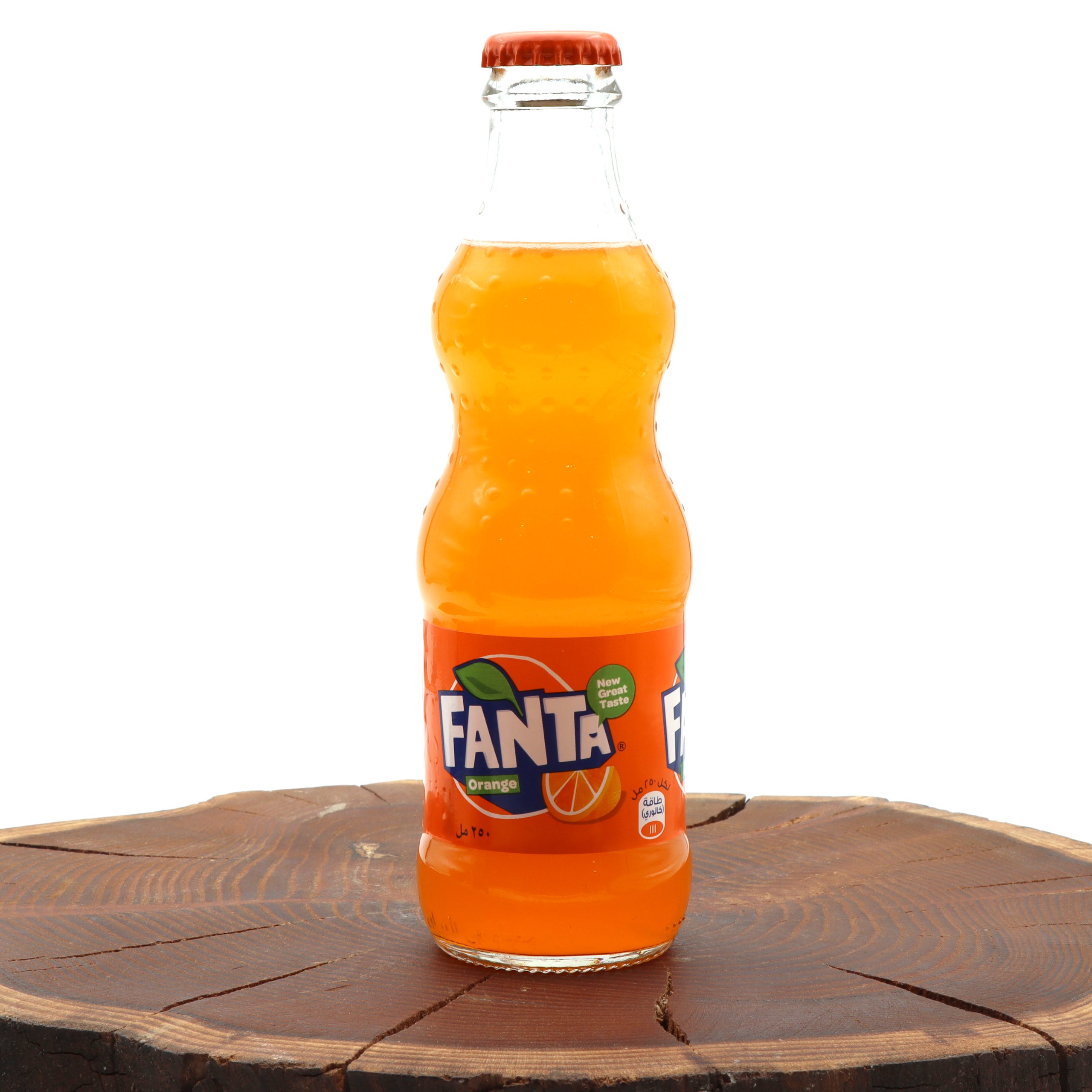 نوشابه شیشه ای فانتا