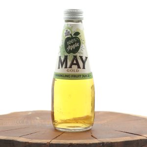 آب گازدار بدون شکر May با طعم سیب