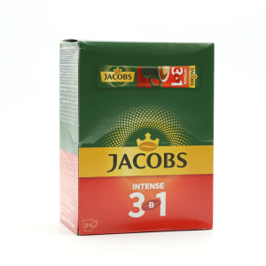 قهوه فوری جاکوبز ساشه ای 3 در 1 INTENSE ( 24 عددی )