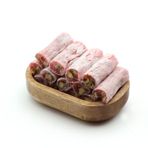 لوکوم مغزدار با طعم انار