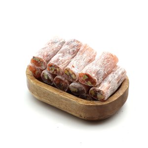 لوکوم مغزدار با طعم پرتقال