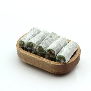 لوکوم مغزدار با طعم کیوی