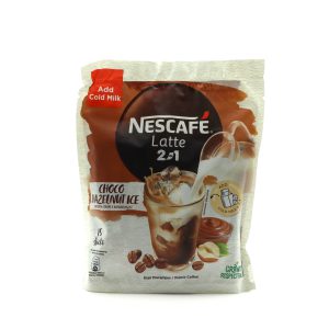 آیس نسکافه لته 2 در 1 با طعم شکلات فندق