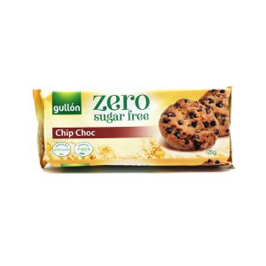 کوکی با تکه های چیپس شکلات بدون شکر گولون  gullon گرم 125