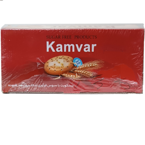 بیسکوییت بدون قند کامور