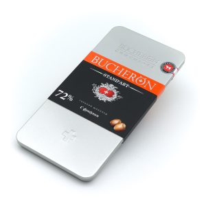 شکلات تلخ 72 درصد با مغز فندق بوچرون