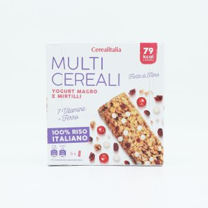 غلات بار با مغز ماست و پوست ذعال اختهcerealitalia