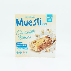 غلات بار با مغز شکلات سفید cerealitalia