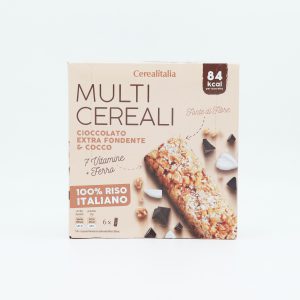 غلات باربا مغز شکلات تلخ و نارگیل cerealitalia