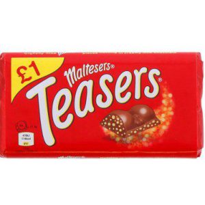 شکلات تخته ای 100 گرم مالتیزرز